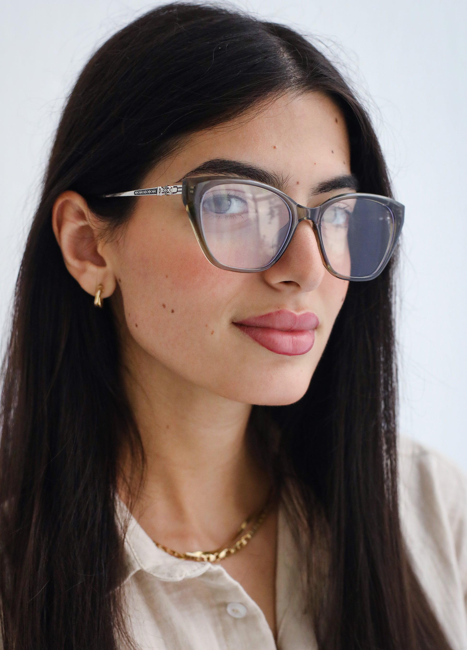 Bariq Luna – Sculpted Blue Light Glasses - BARIQ