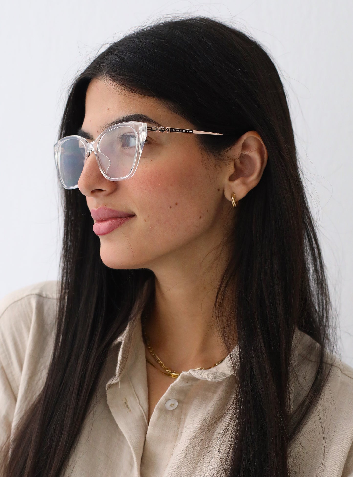 Bariq Luna – Sculpted Blue Light Glasses - BARIQ