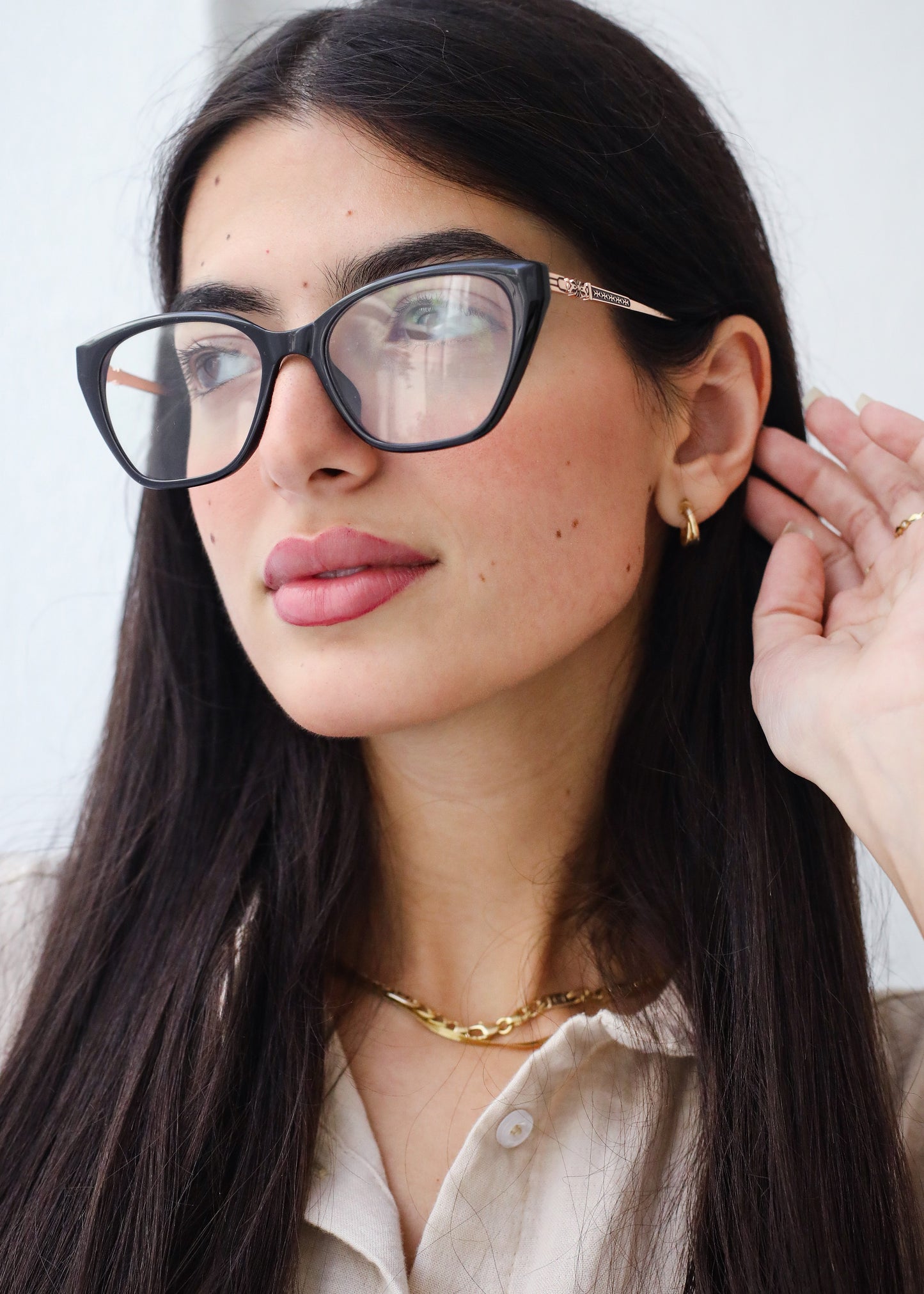 Bariq Luna – Sculpted Blue Light Glasses - BARIQ