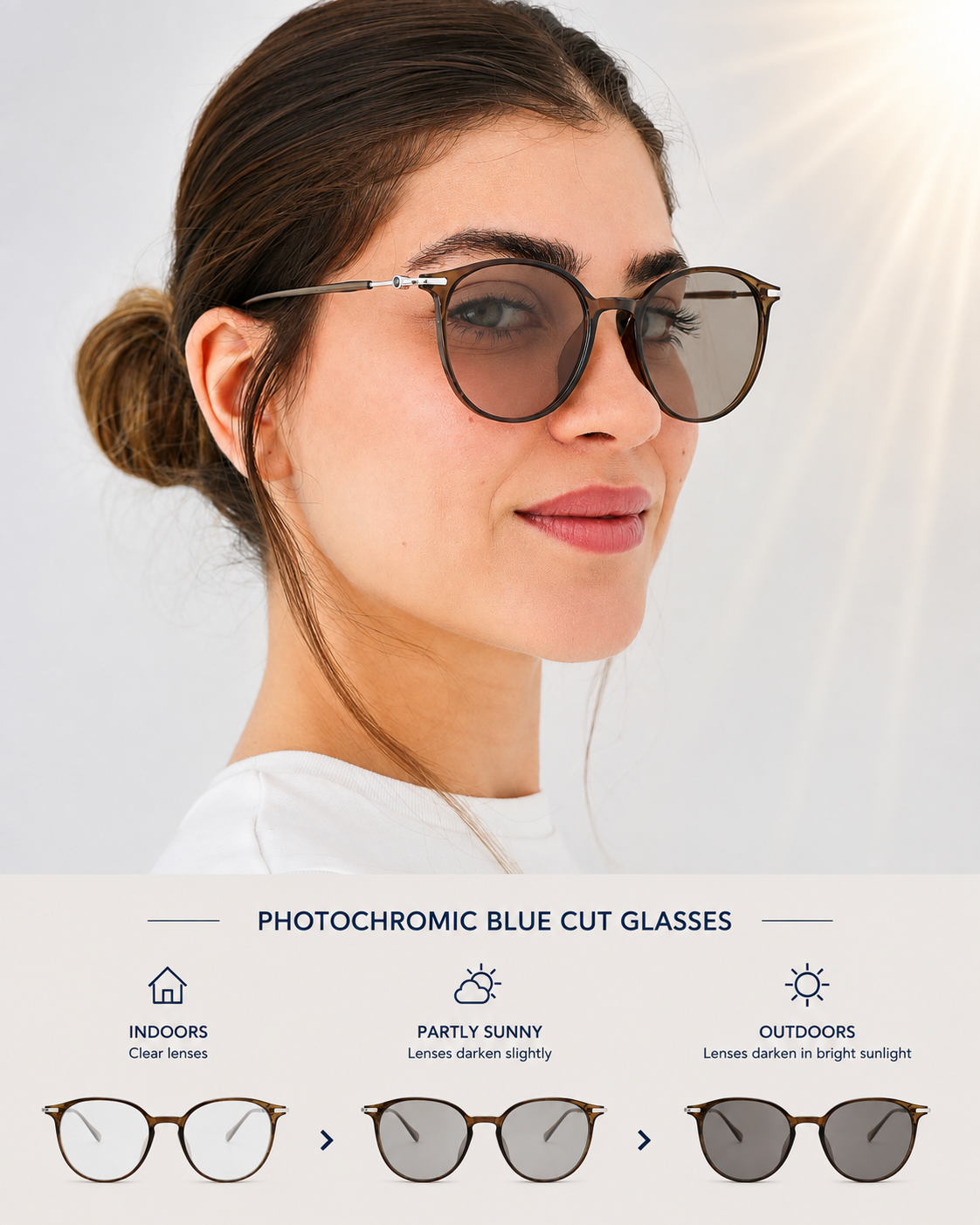 Bariq Grace – Unisex Blue Light Glasses