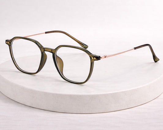 Bariq Aero – Geometric Unisex Blue Light Glasses